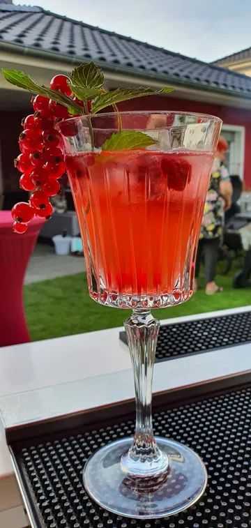 Kir Royal im elegantem Glas.