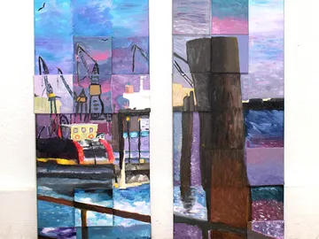 Diptychon Hafen