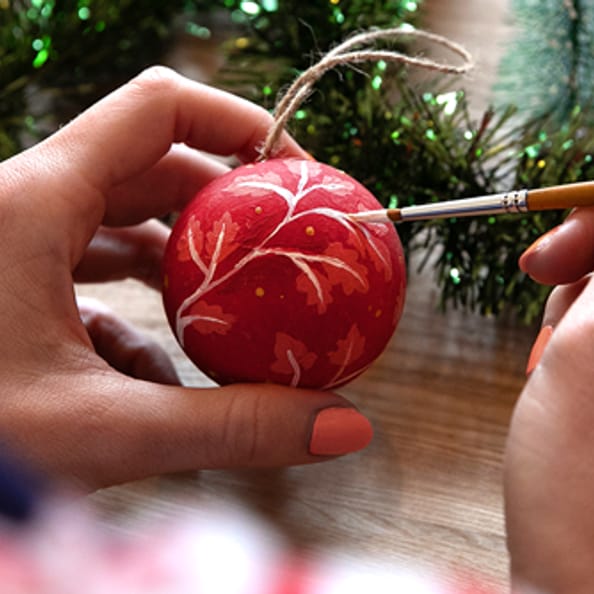 Weihnachtskugeln gestalten in Berlin