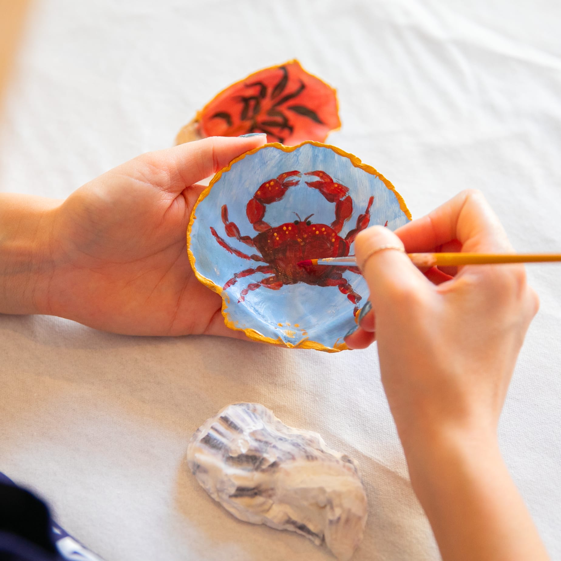 Oyster Painting & Decoupage Event in Bielefeld