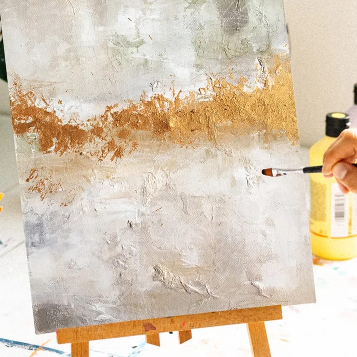 Struktur Abstrakt: ArtNight Event in Hannover