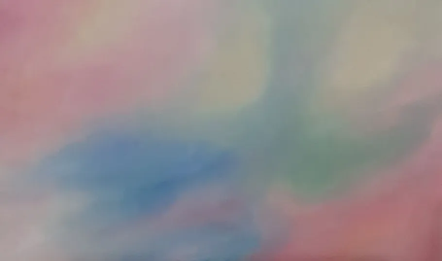Abstract colorful blur with pastel tones.