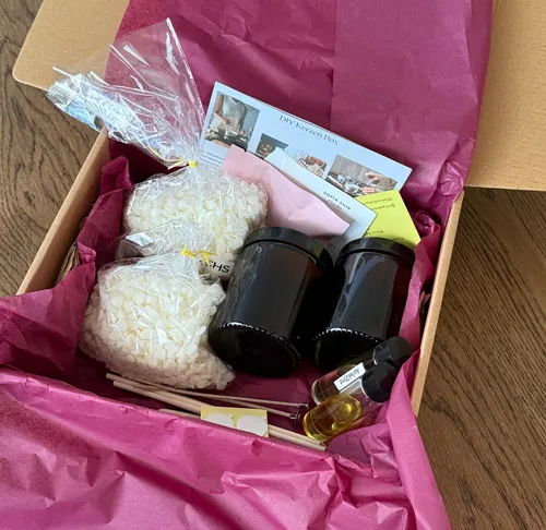 DIY Set für 2–Duftkerzen Selber Machen mit Sojawachs