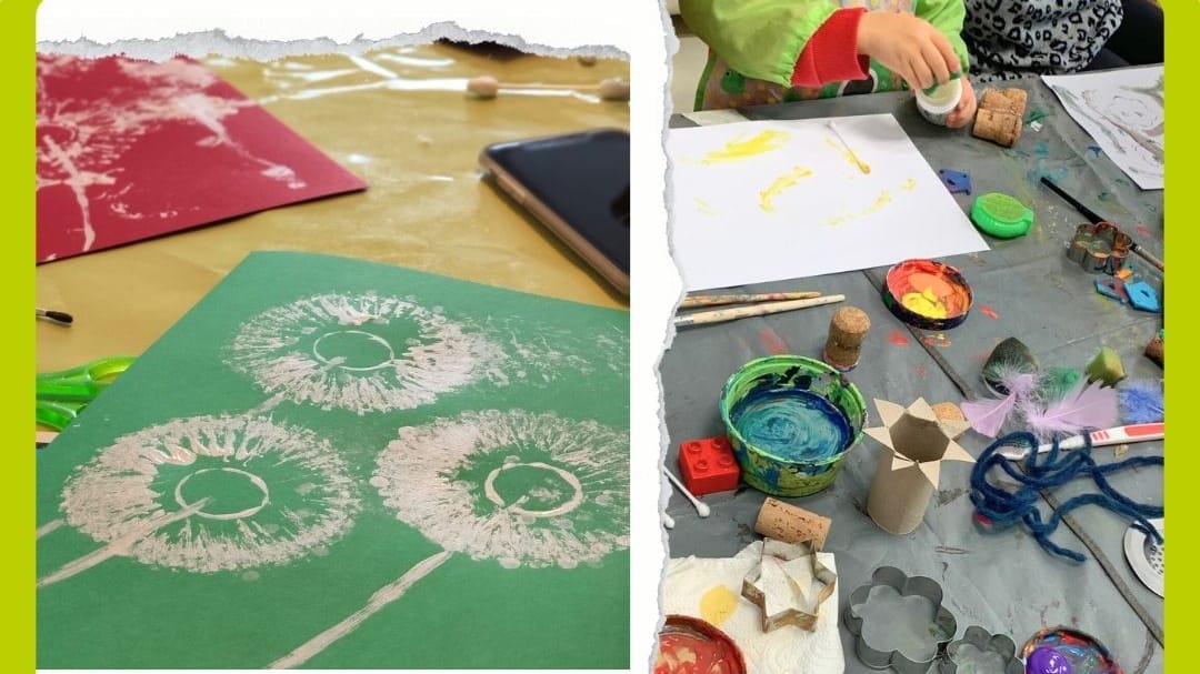 Familien-Workshop: Stempeln & Drucken in Köln/Frechen