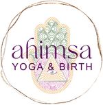 Ahimsa Yoga and Birth logo
