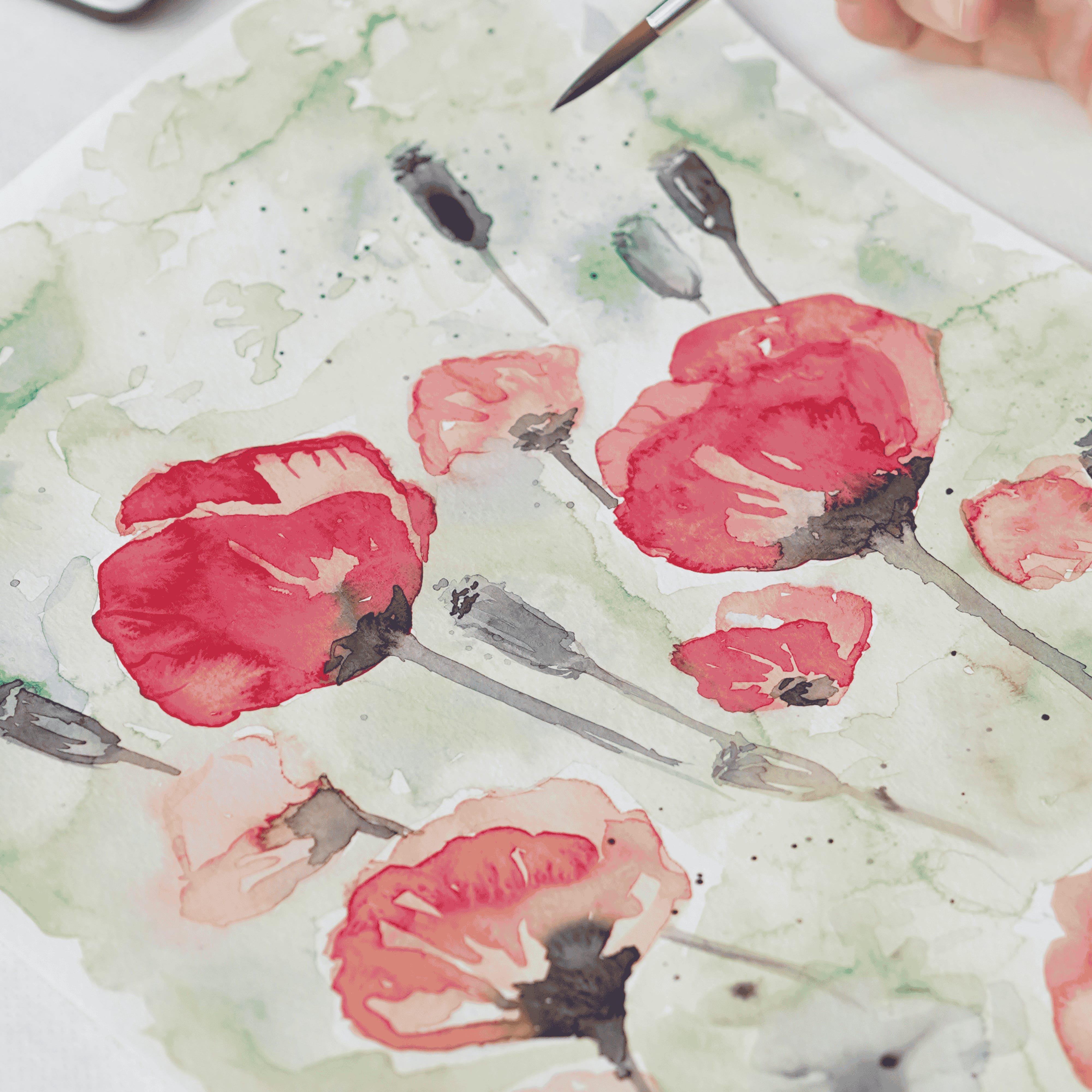 Aquarell Workshop in Dortmund