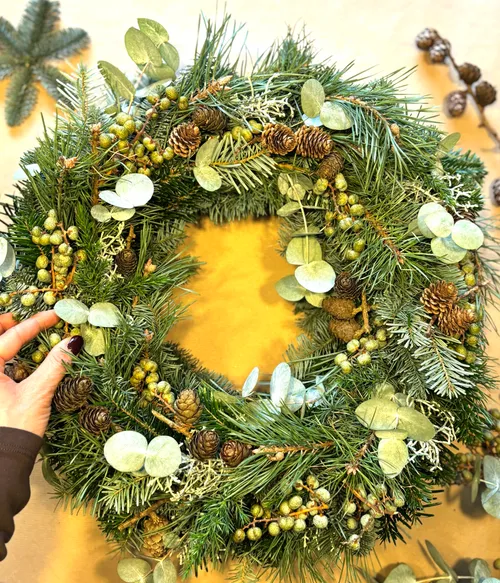 Wonderful advent wreaths in Bremen