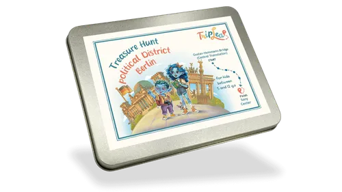 Scavenger hunt box for families in Berlin's government district