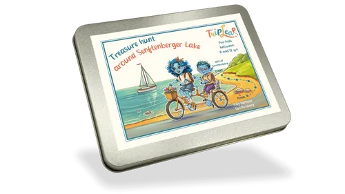 Radtour-Schnitzeljagd für Familien am Senftenberger See