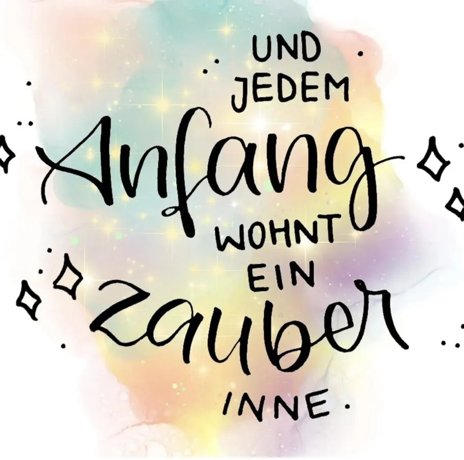 Inspirational quote on colorful watercolor background.