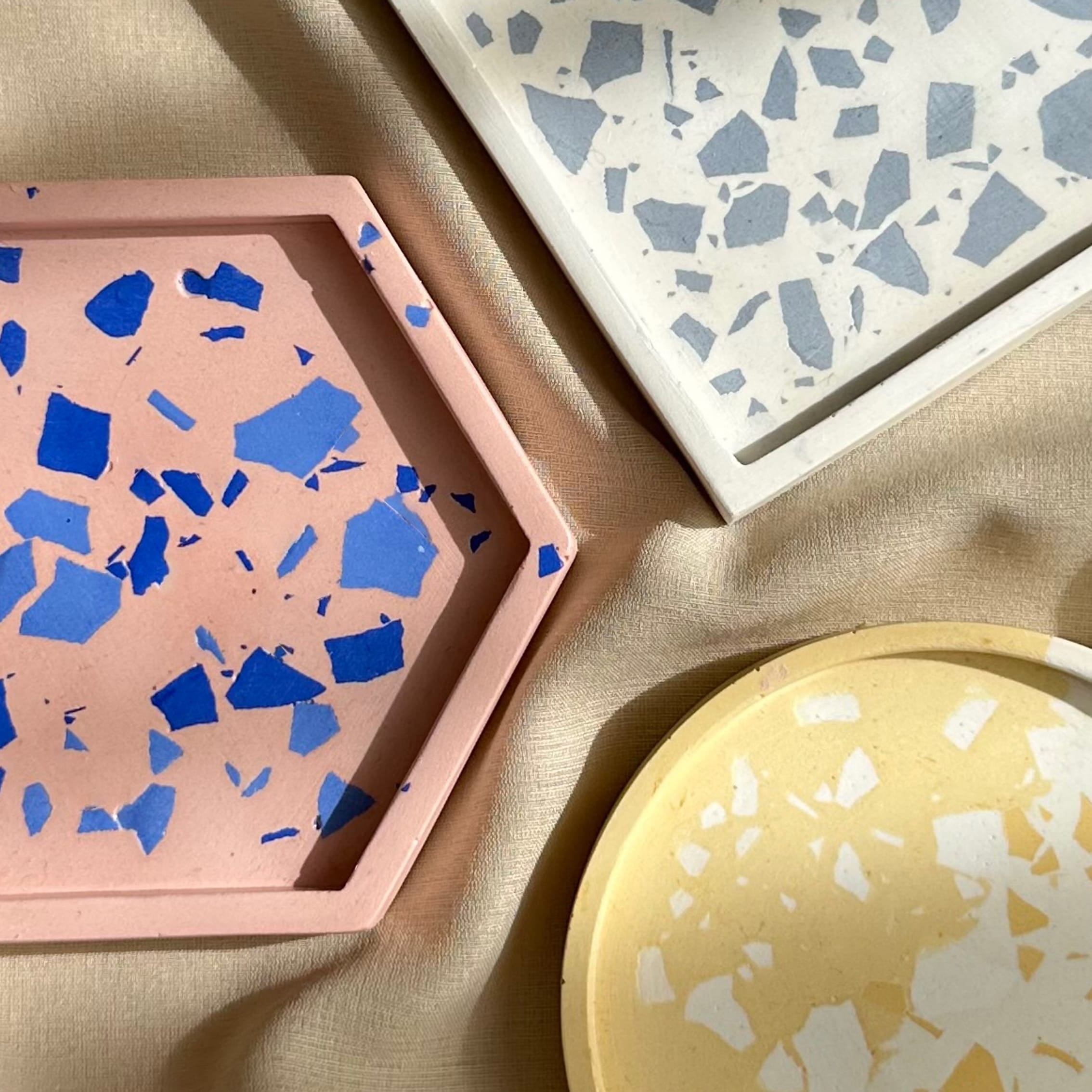 Terrazzo-Schalen Workshop Online: Kreativ von zu Hause