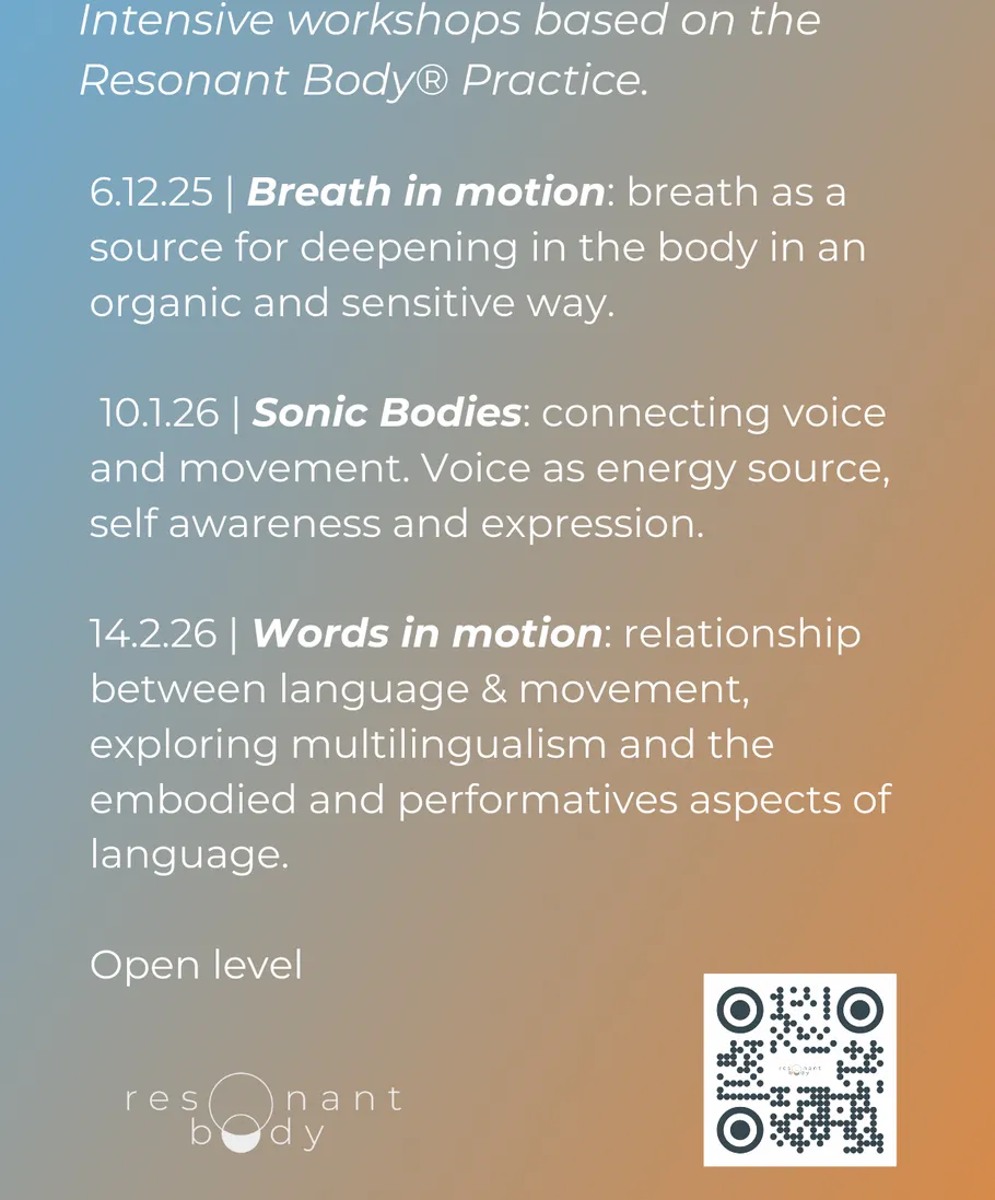 Workshopdetails auf gradientem Hintergrund.