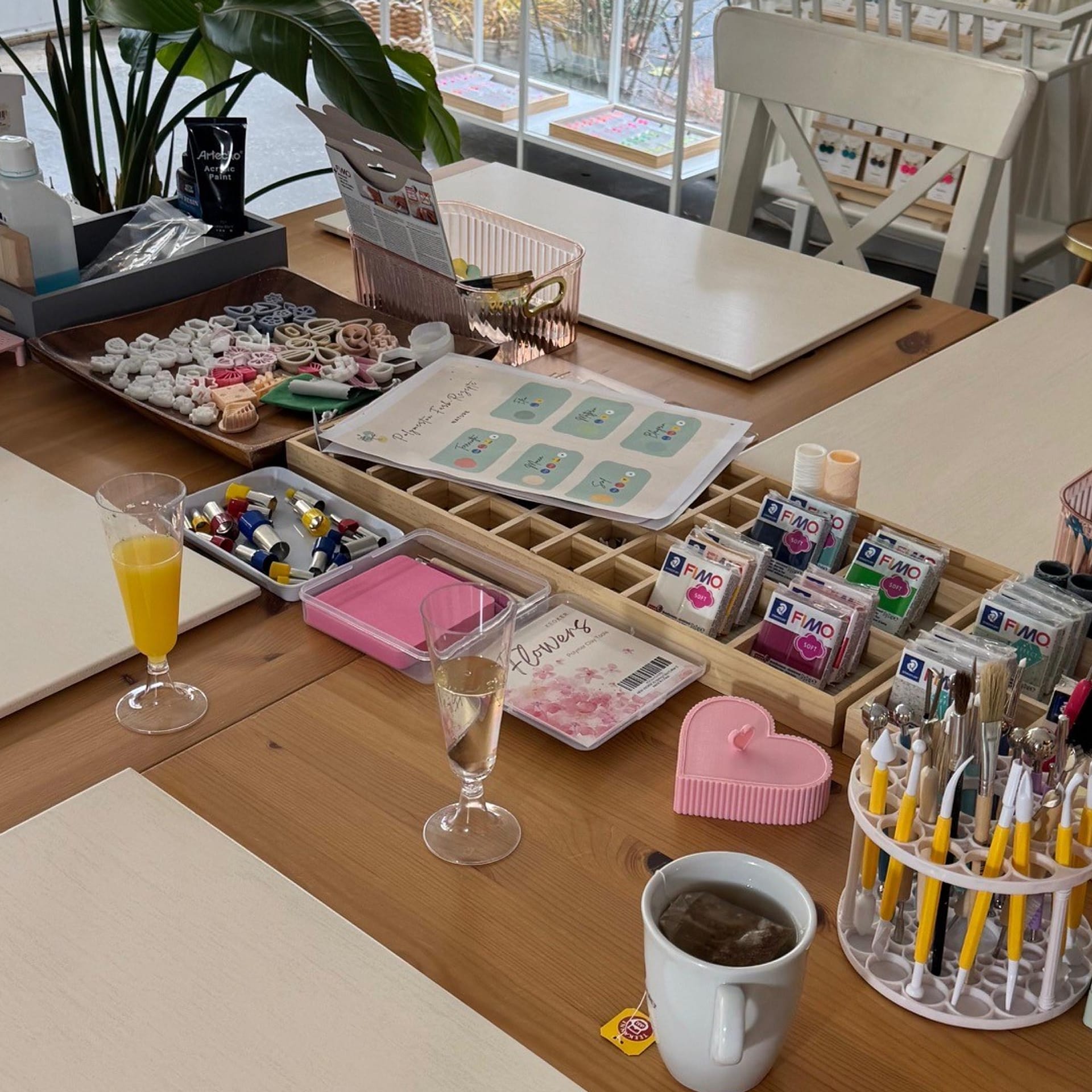 Polymer Clay Schmuck Workshop in Hamburg