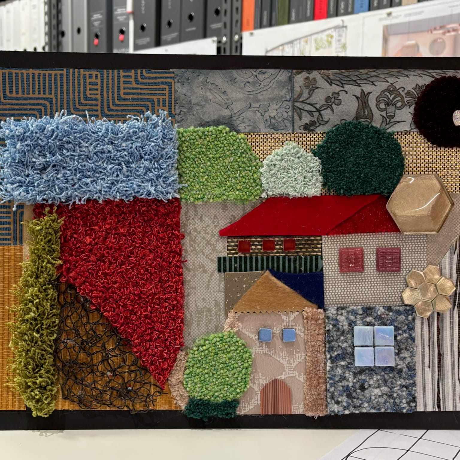 Kreativworkshop in Meerbusch: Moodboards & Materialbilder