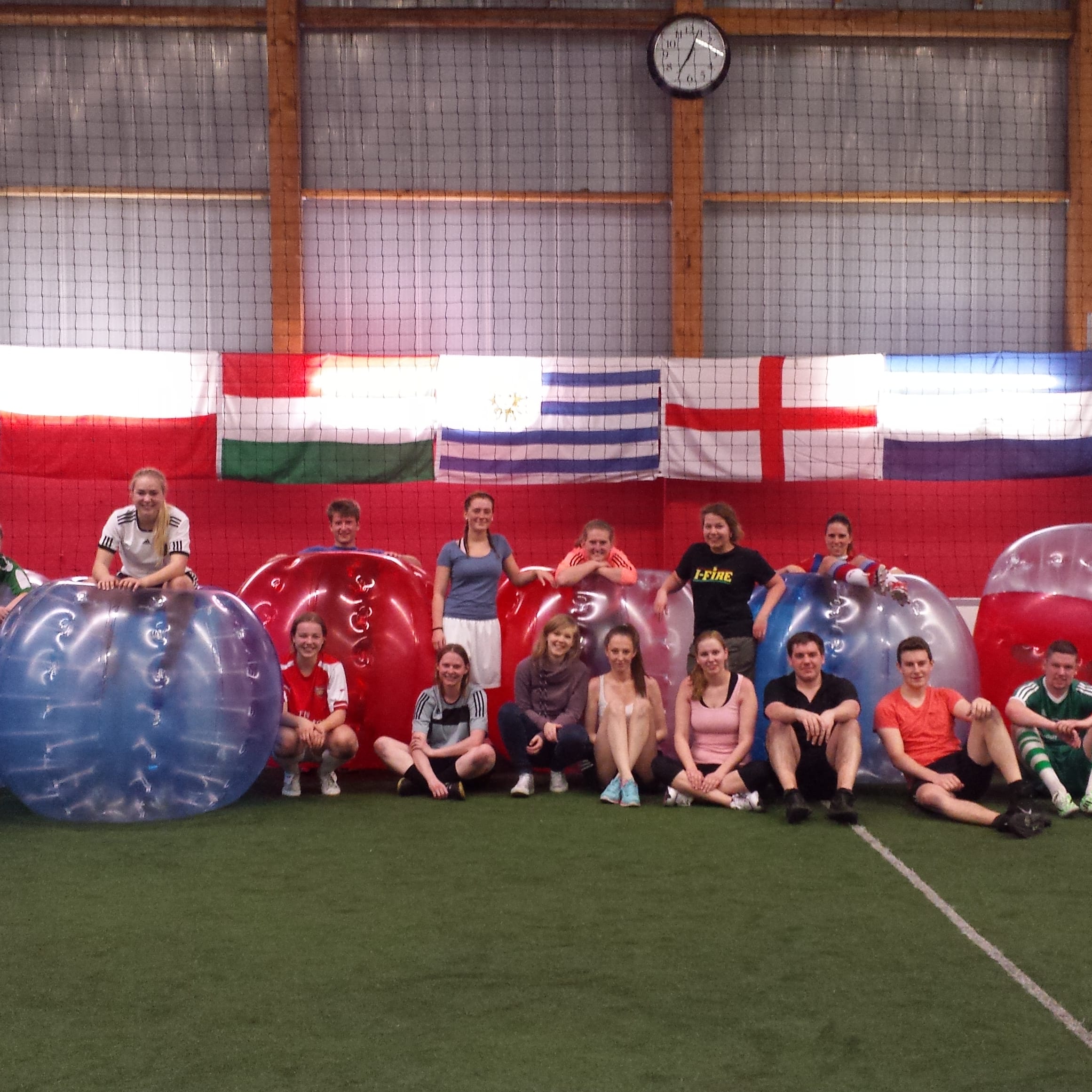 Bubble Ball Soccer für Schulklassen in Hamburg