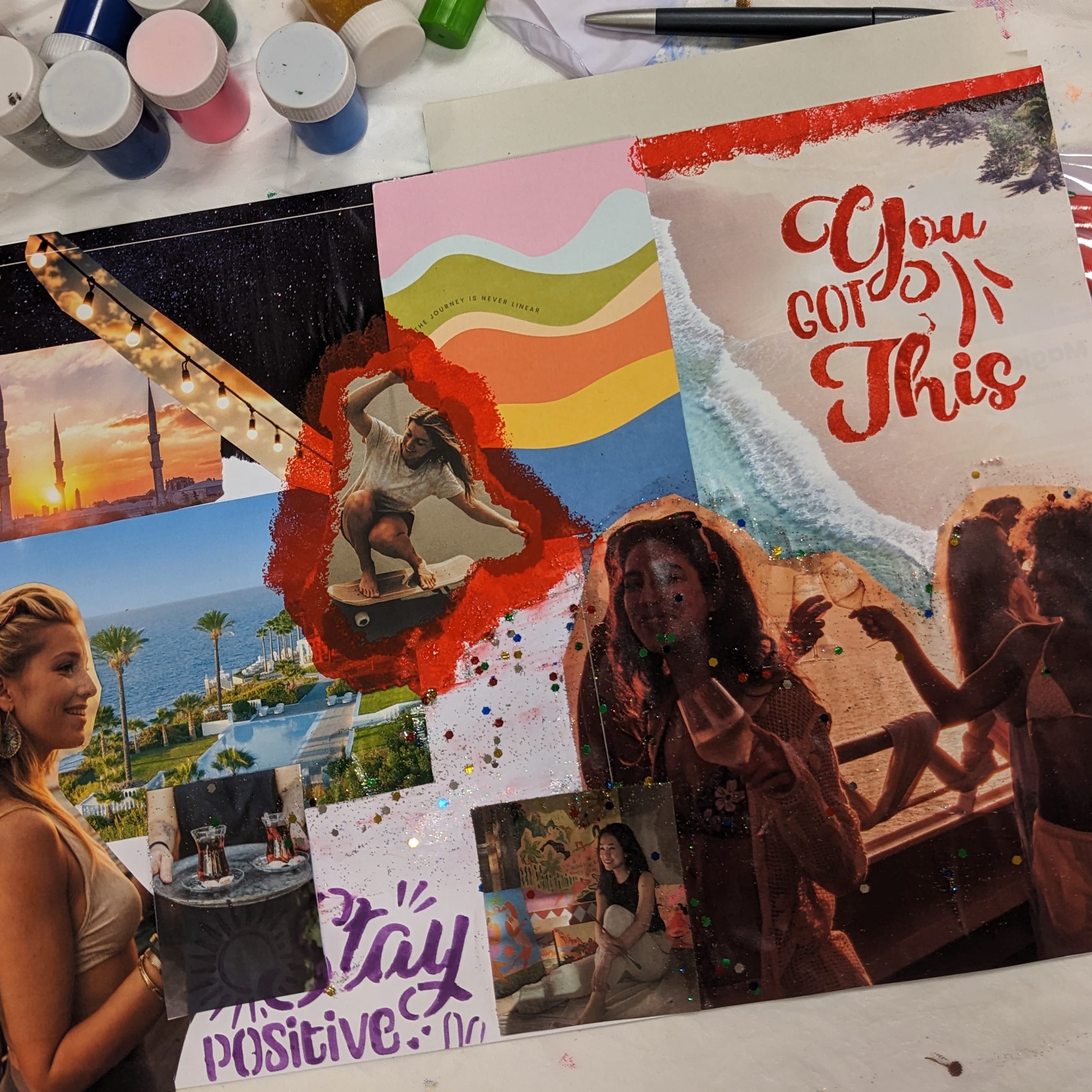 Visionboard Workshop in Berlin: Deine Ziele sichtbar machen