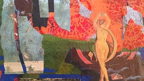 Collage-Workshop in entspannter Atmosphäre in München