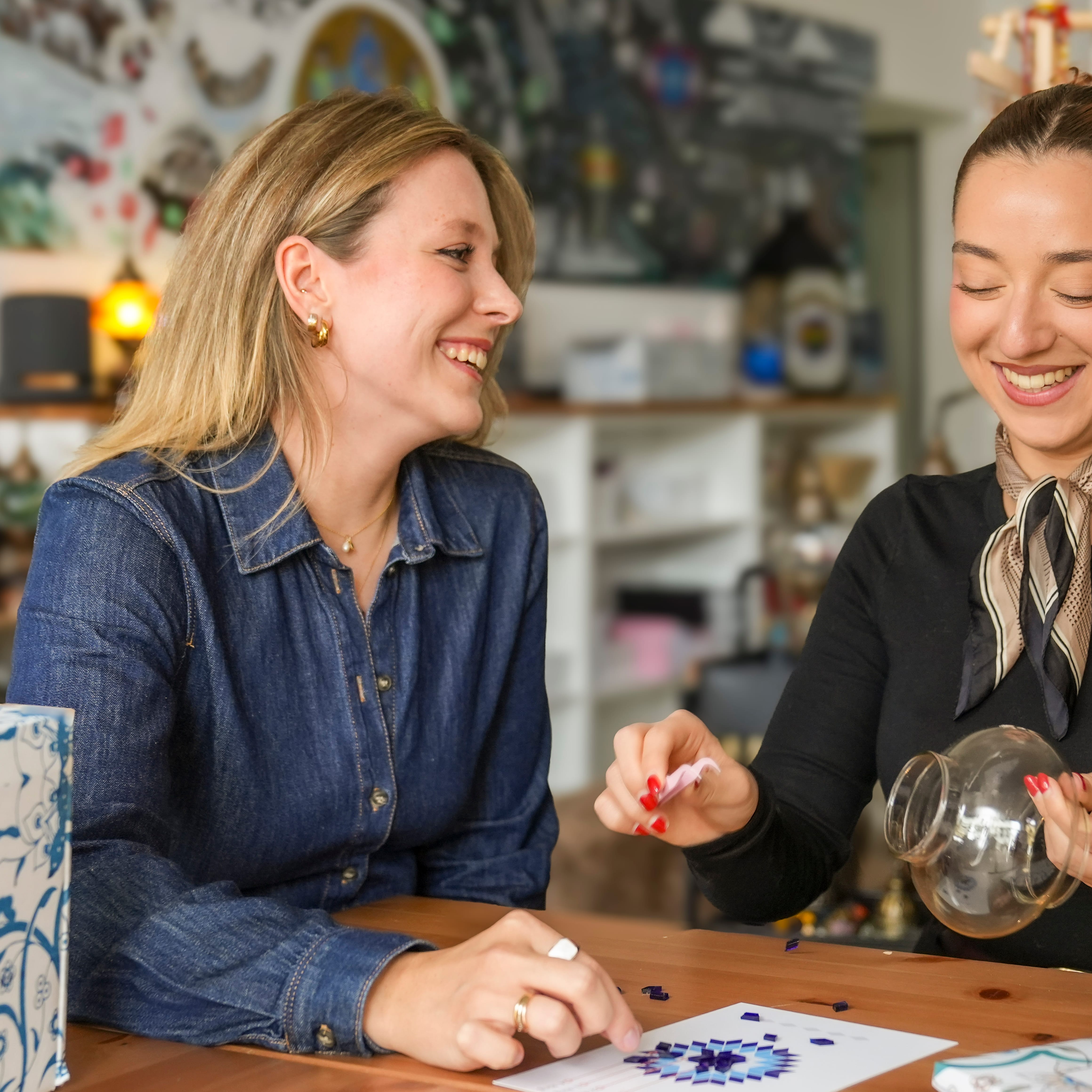 Mosaiklampe DIY-Box: Kreatives Bastelset für Zuhause