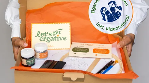 DIY Siebdruck Set mit Videoanleitung