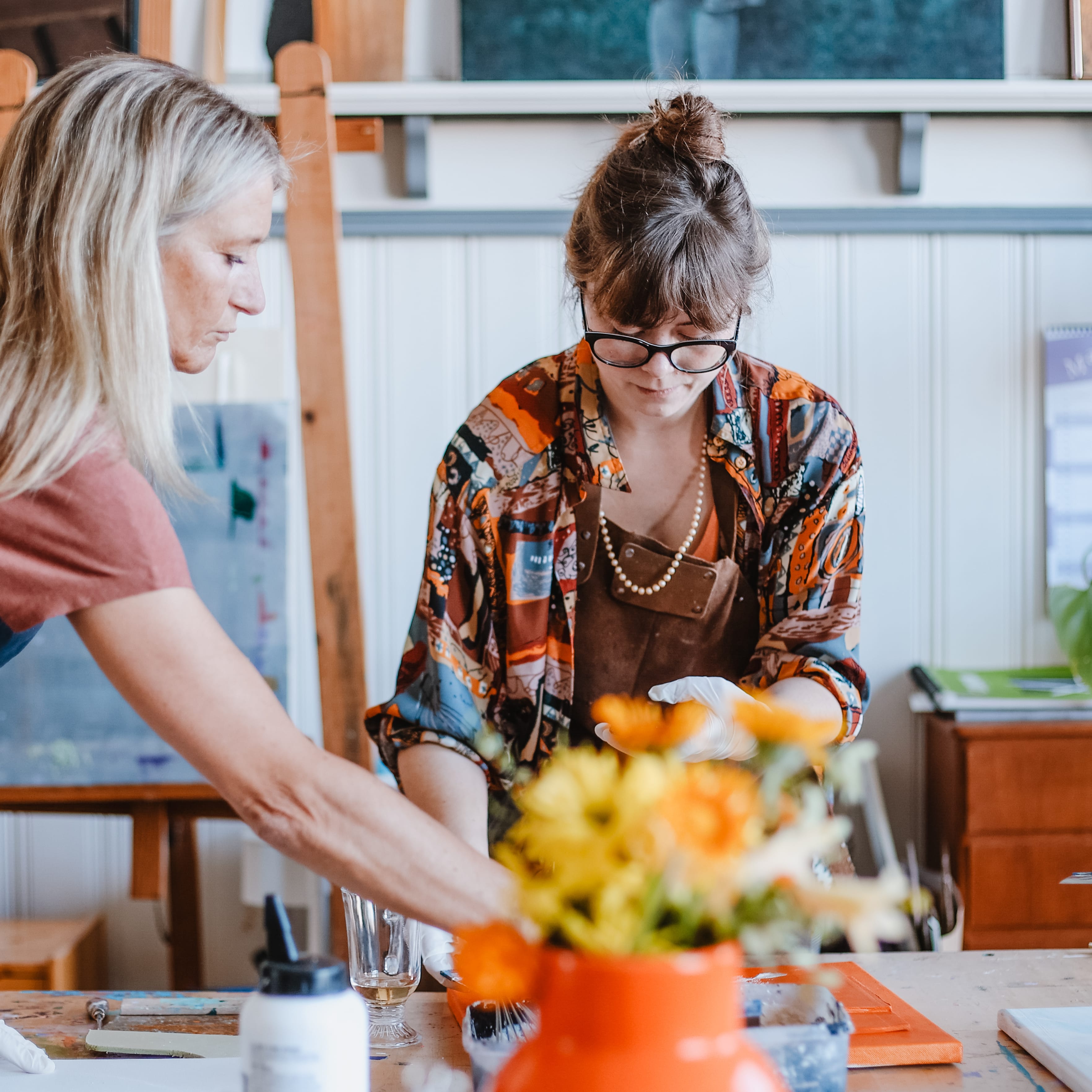 Aquarell Malkurs Wild&Frei in Lübeck