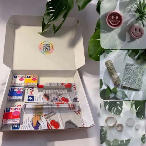 Kreativzeit zuhause - Box für DIY Schmuck aus Polymer Clay