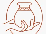 Ein Kunststudio, das Workshops für Töpfern, Malen und Achtsamkeit logo