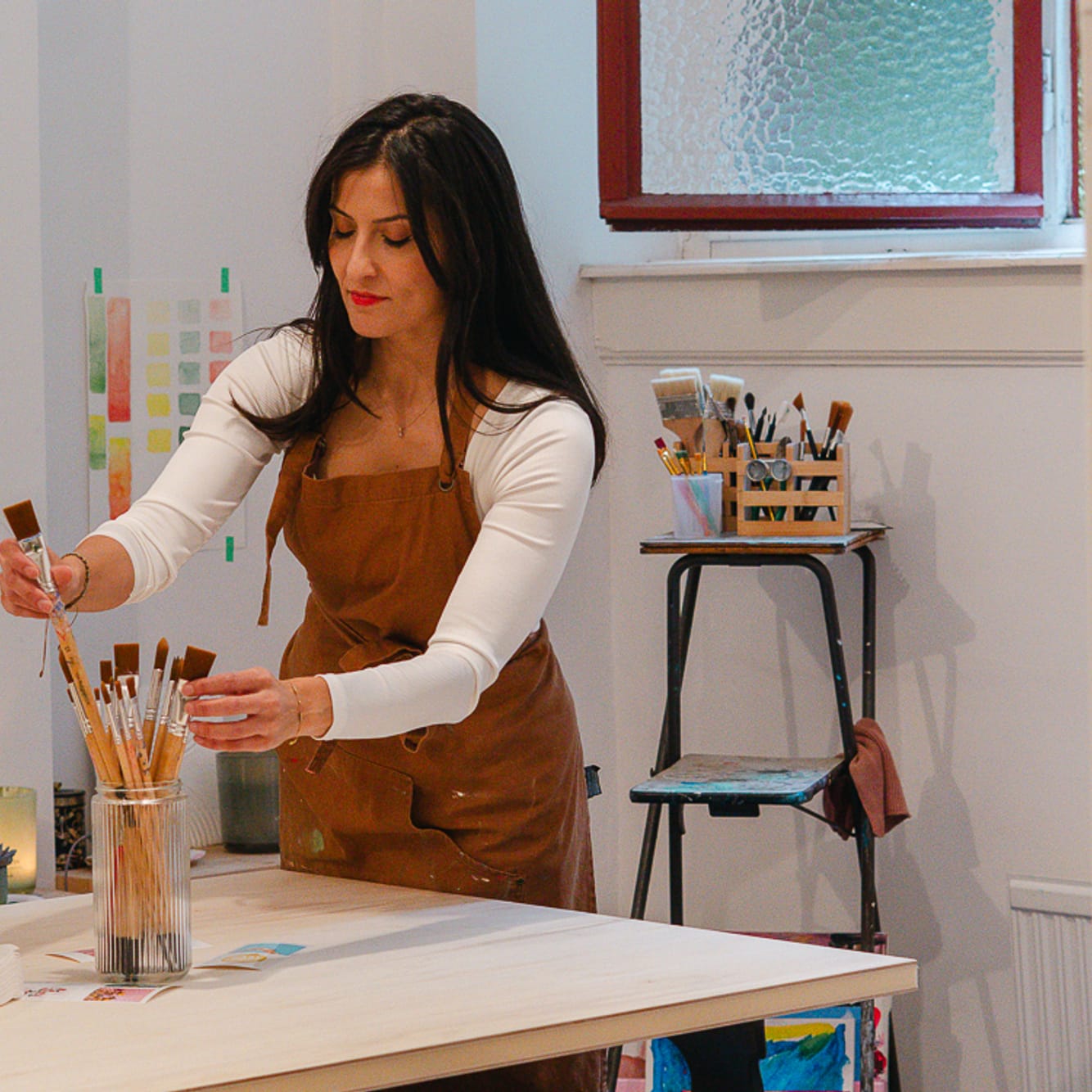 Malkurs in Wiesbaden: Canvas After Work