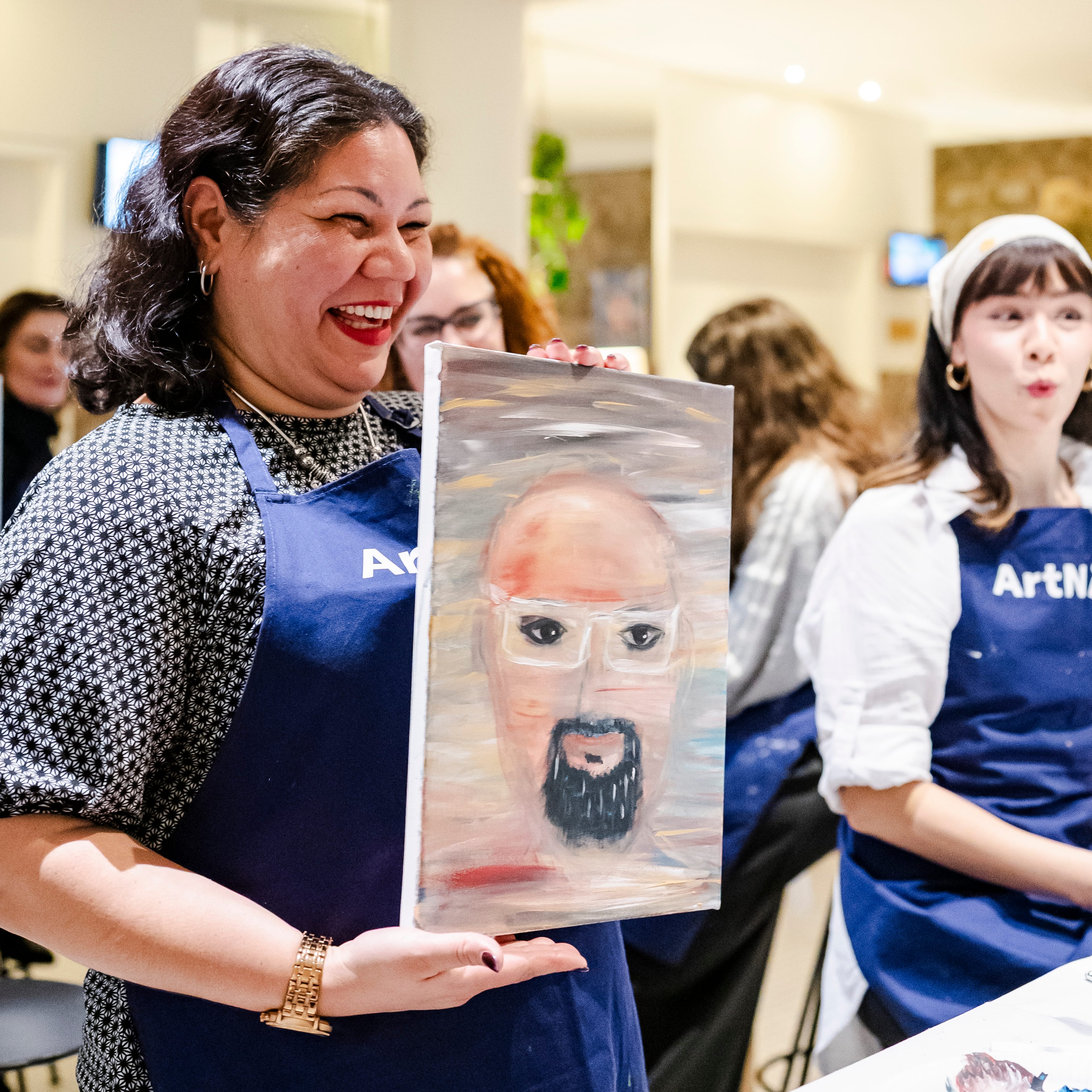 Paint your Colleague - ArtNight Event in Frankfurt