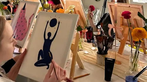 Brunch and Paint in Berlin