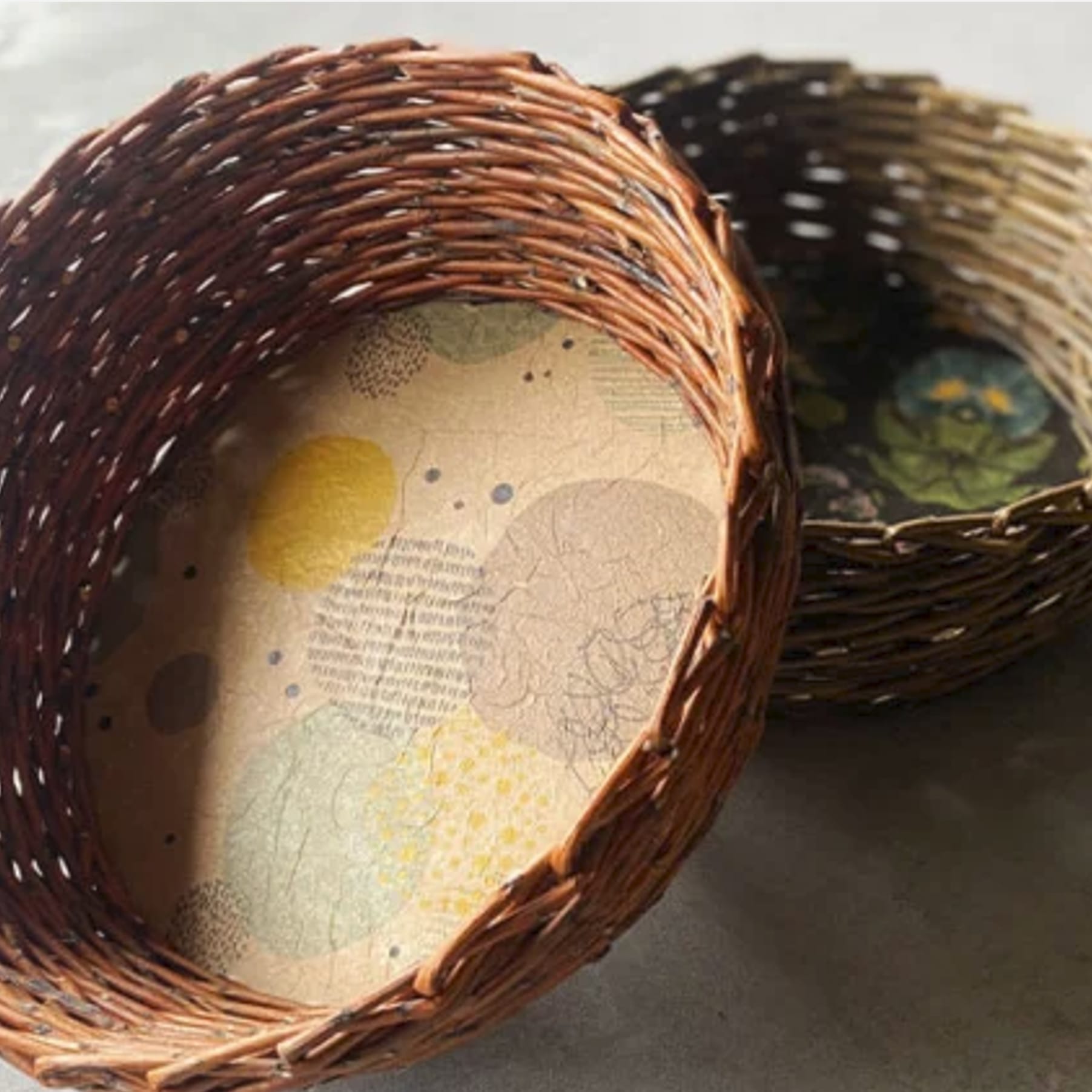 Flechtkurs in Nürnberg: Brotkorb selber flechten