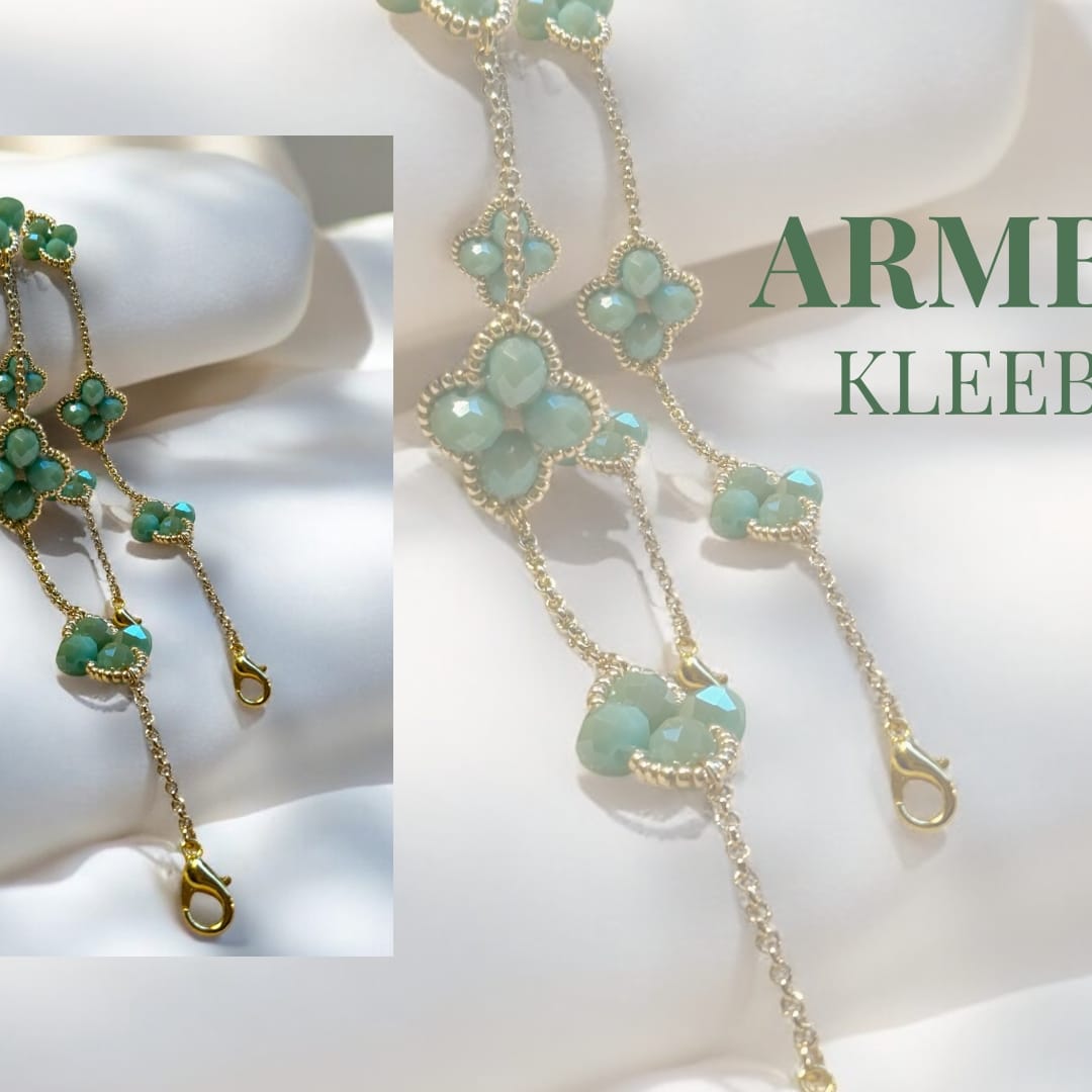 Schmuck Workshop in Bonn: Kleeblatt Armband gestalten