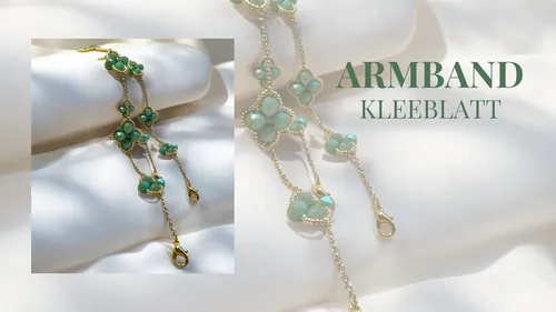 Schmuck Workshop Armband Kleeblatt
