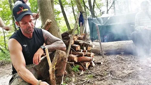 Survival Training Wochenende in Baruth: Base Camp