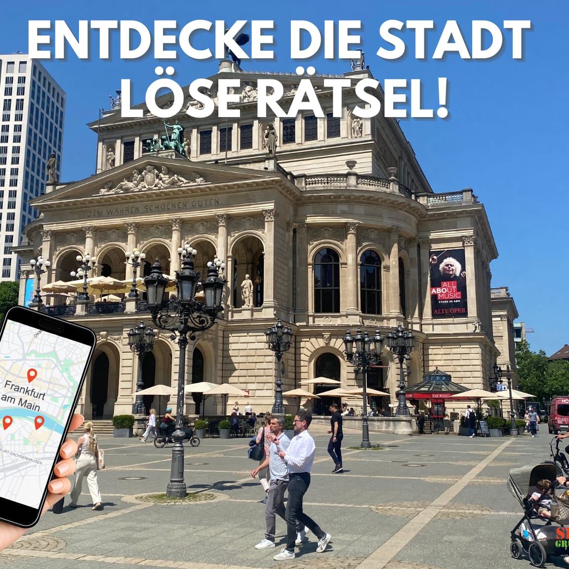 Escape the City in Frankfurt: Stadtspiel mit Rätseln
