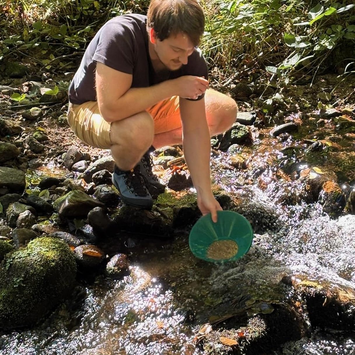 Goldwaschen in Mainz mit lokalem Guide und Zubehör