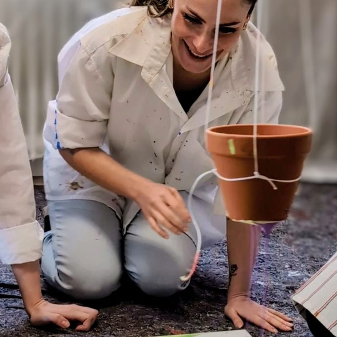 Action Painting in Sindelfingen für Gruppen