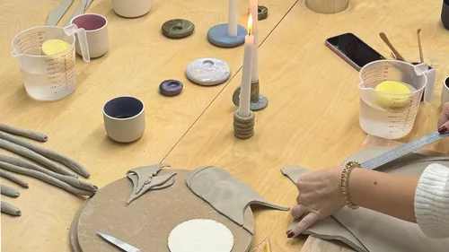 Keramik-Workshop in Saarbrücken: Friends & Ton (3h)