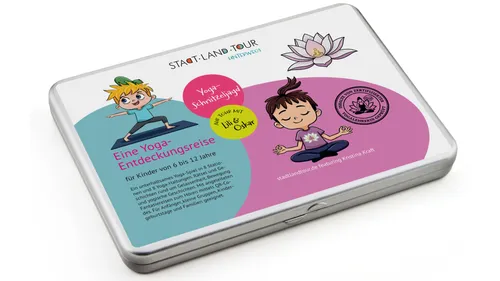Yoga-Box für Kinder: Schnitzeljagd für die ganze Familie