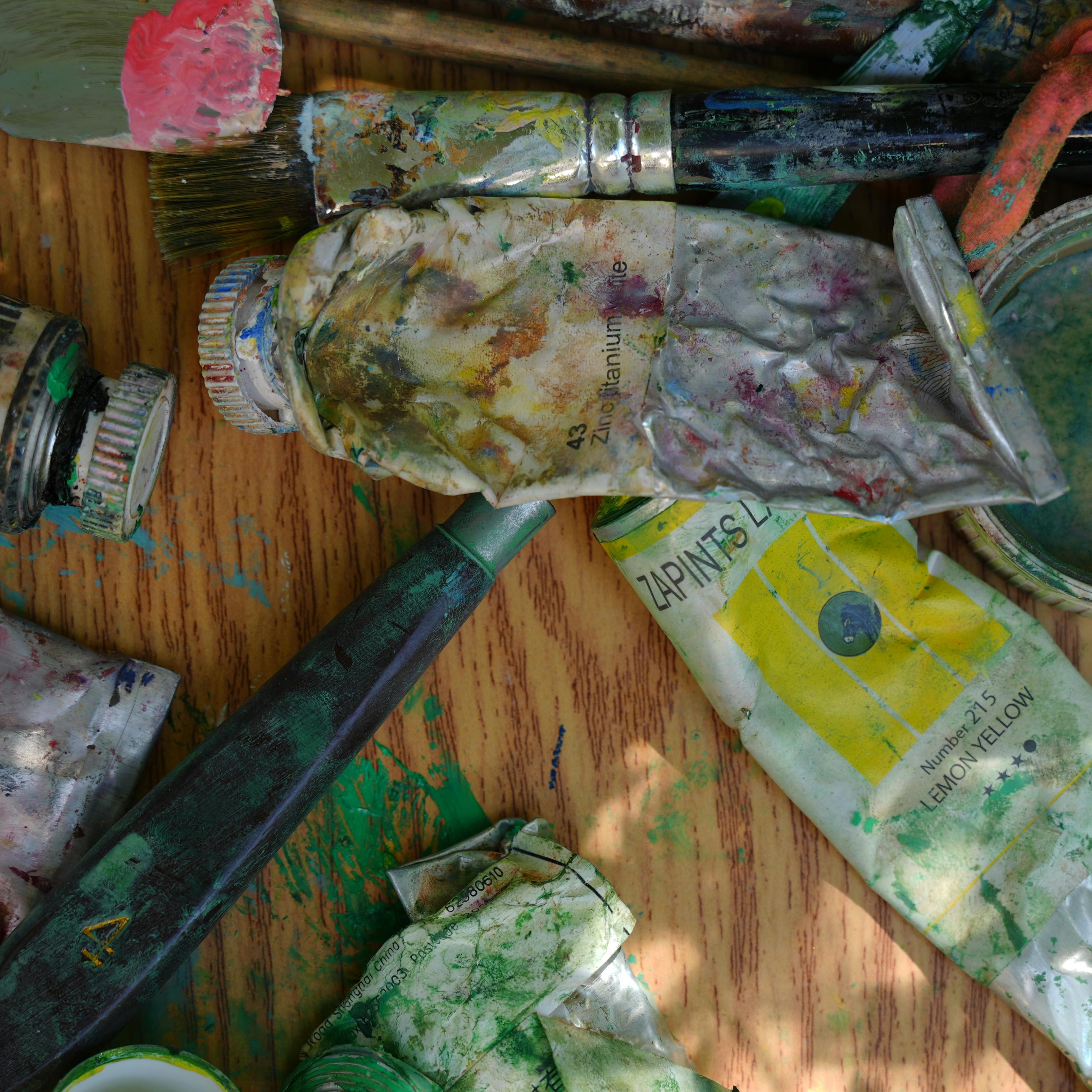 Malen mit Strukturpaste in Graz: Erschaffe 3D-Kunst