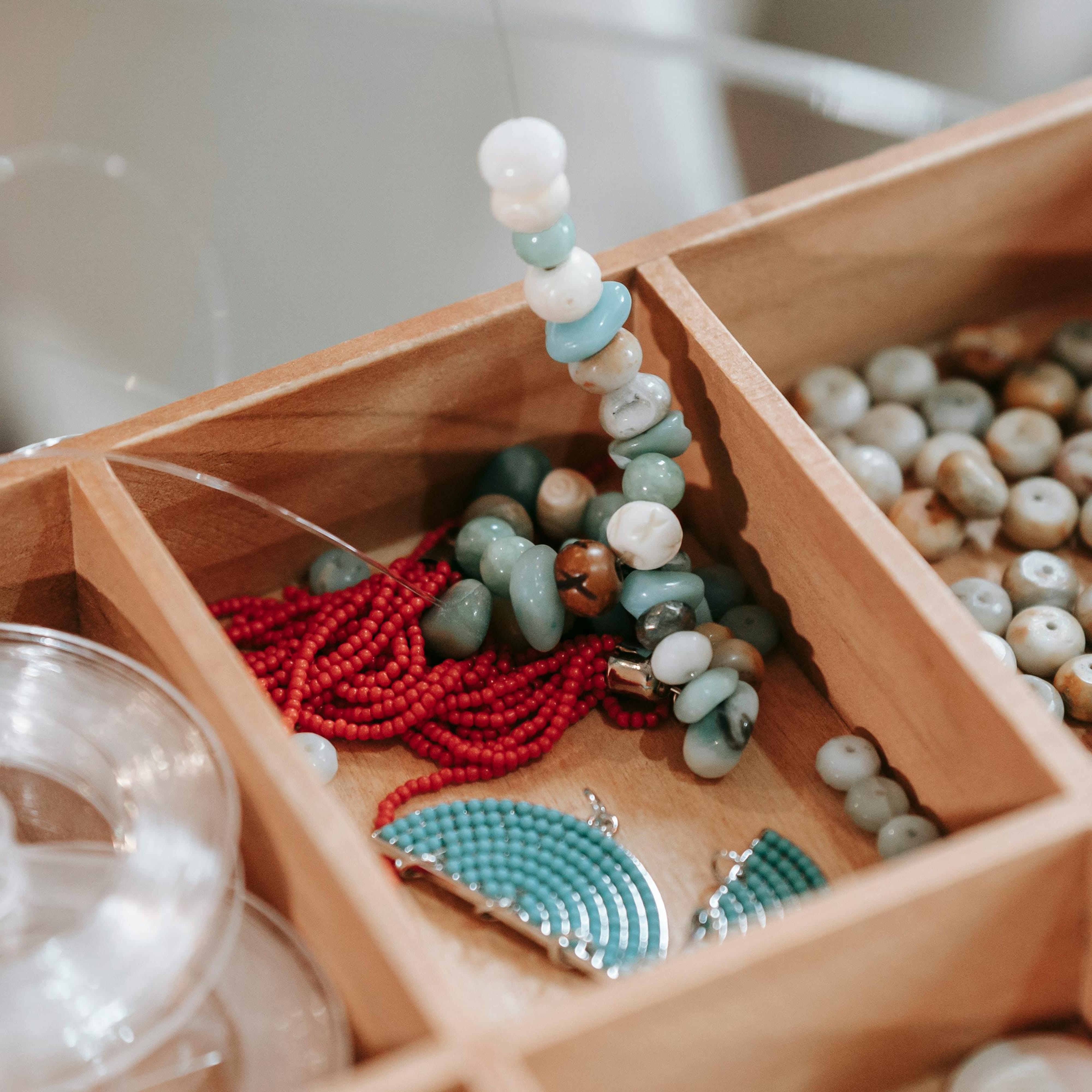 Schmuck Workshop in Duisburg: Perlenschmuck designen