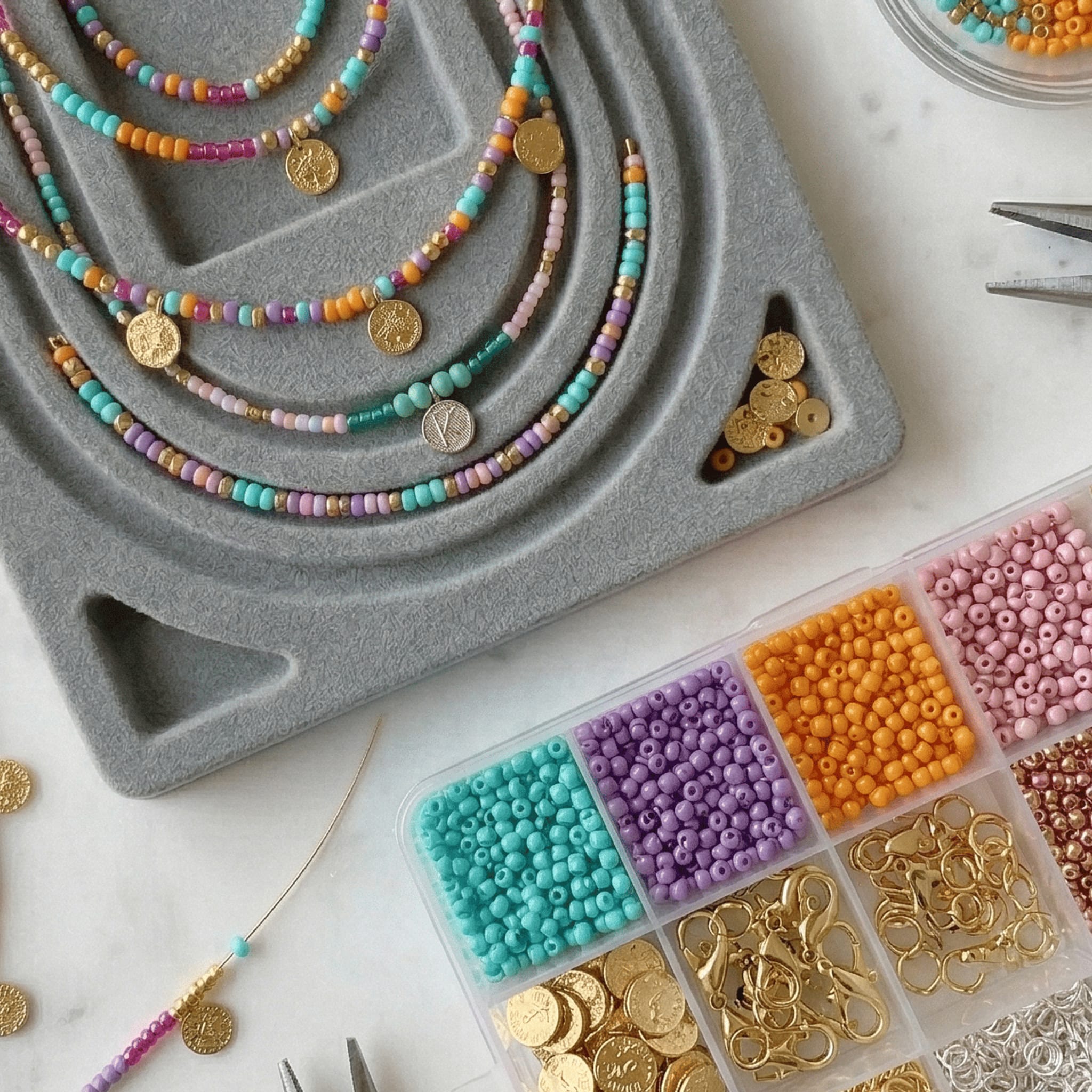 Schmuck Workshop in Hamburg: Perlenschmuck designen