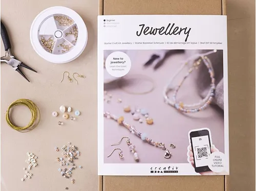 DIY jewelry set: make your own pearl jewelry