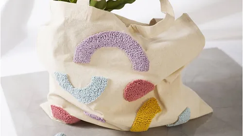 DIY Punch Needle Set: Tasche selber gestalten