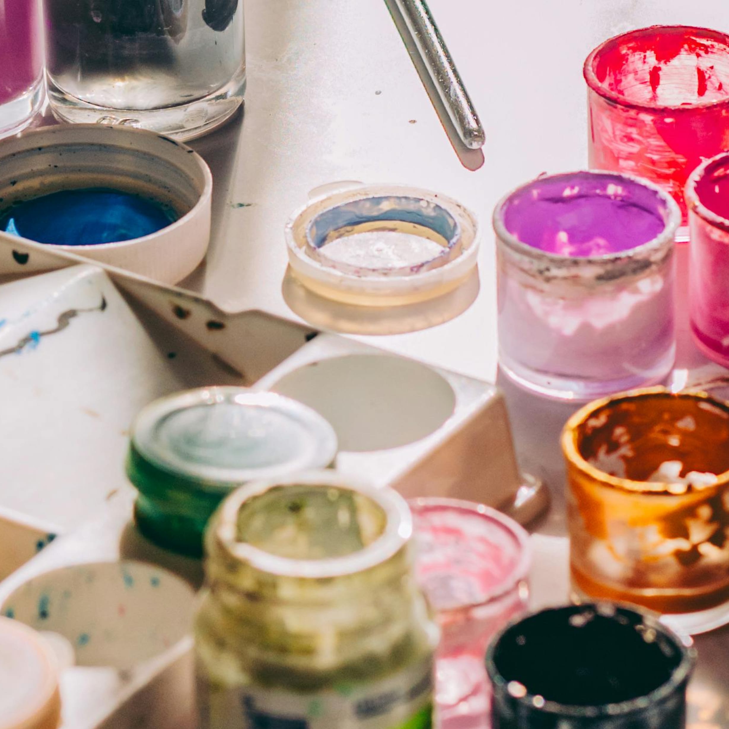 Acryl Malkurs in Mönchengladbach: Auf Leinwand malen