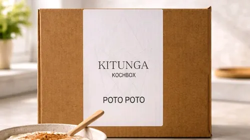Congolese cooking with bijoux: Kitunga cooking box: Poto Poto