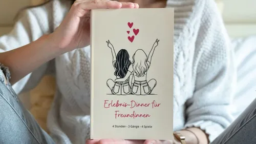 Erlebnis-Dinner-Box für Freundinnen: Kochabend zu zweit