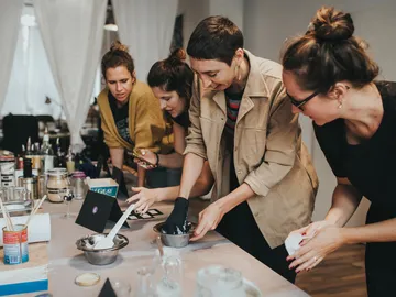 Gemeinsames Arbeiten im Praxisteil