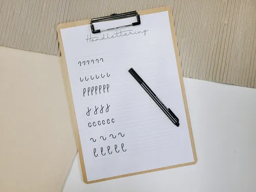 Basic hand lettering course in Potsdam