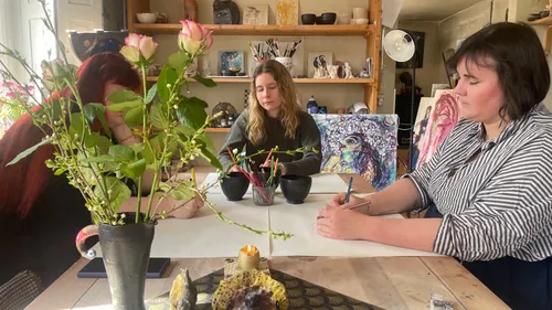 Meditatives Zeichnen.