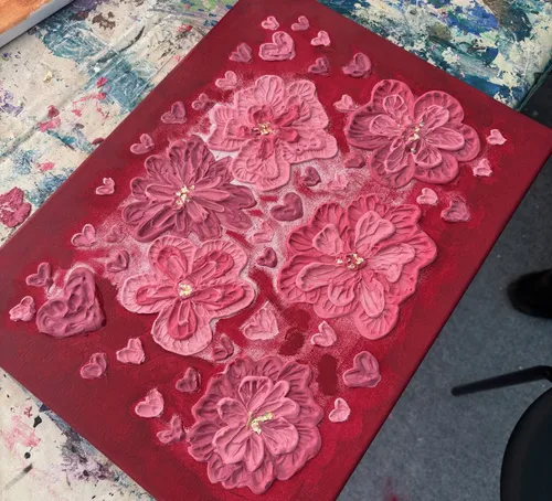 Textured Art Workshop Heidelberg: Strukturbilder gestalten